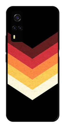 MultiColor Arrow Metal Mobile Case for Vivo Y53s