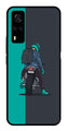 Bike Lover Metal Mobile Case for Vivo Y53s   (Design No -05)