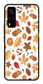 Autumn Leaf Metal Mobile Case for Vivo Y53s   (Design No -19)