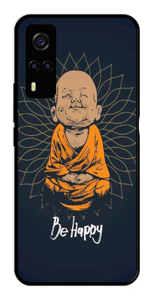 Be Happy Metal Mobile Case for Vivo Y53s