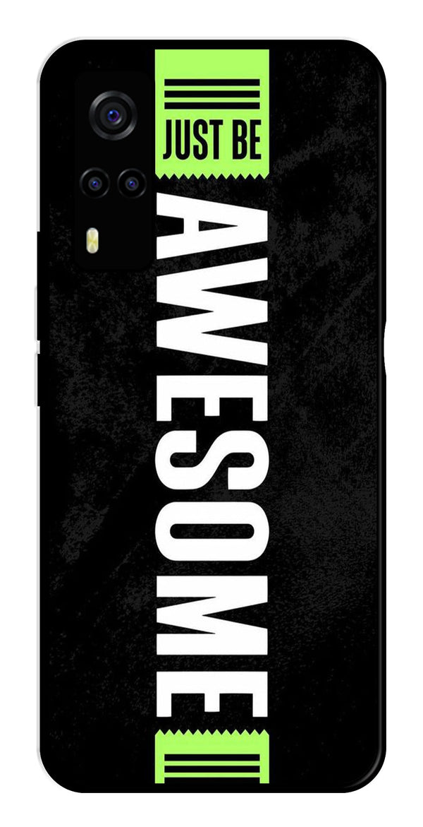Awesome Metal Mobile Case for Vivo Y53s   (Design No -33)