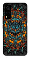 Owl Pattern Metal Mobile Case for Vivo Y53s   (Design No -42)