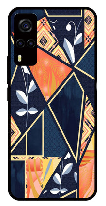 Marble Design Metal Mobile Case for Vivo Y55s