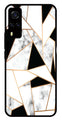 Marble Design2 Metal Mobile Case for Vivo Y55s   (Design No -08)