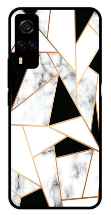 Marble Design2 Metal Mobile Case for Vivo Y55s