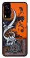 Qalander Art Metal Mobile Case for Vivo Y55s   (Design No -16)
