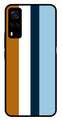 MultiColor Pattern Metal Mobile Case for Vivo Y55s   (Design No -17)