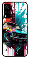 Vintage Car Metal Mobile Case for Vivo Y55s   (Design No -29)
