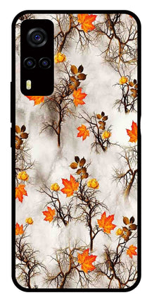 Autumn leaves Metal Mobile Case for Vivo Y55s