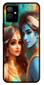 Lord Radha Krishna Metal Mobile Case for Vivo Y55   (Design No -01)