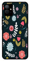 Floral Pattern2 Metal Mobile Case for Vivo Y55   (Design No -12)