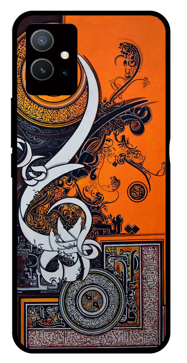 Qalander Art Metal Mobile Case for Vivo Y33s 5G   (Design No -16)