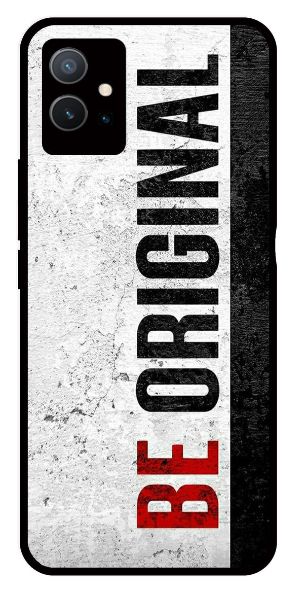 Be Original Metal Mobile Case for Vivo Y33s 5G   (Design No -38)