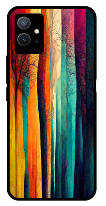 Modern Art Colorful Metal Mobile Case for Vivo Y55