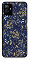 Floral Pattern  Metal Mobile Case for Vivo Y33s 5G   (Design No -52)