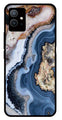 Marble Design Metal Mobile Case for Vivo Y55   (Design No -53)