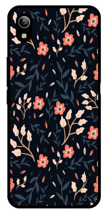 Floral Pattern Metal Mobile Case for Vivo Y91i