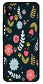 Floral Pattern2 Metal Mobile Case for Vivo Y90   (Design No -12)