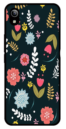 Floral Pattern2 Metal Mobile Case for Vivo Y91i