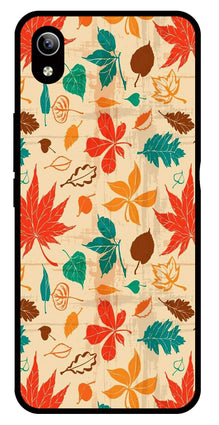 Leafs Design Metal Mobile Case for Vivo Y90