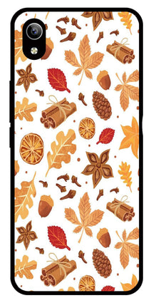 Autumn Leaf Metal Mobile Case for Vivo Y90
