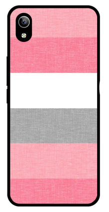 Pink Pattern Metal Mobile Case for Vivo Y90