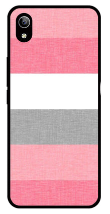 Pink Pattern Metal Mobile Case for Vivo Y91i