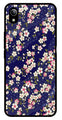 Flower Design Metal Mobile Case for Vivo Y90   (Design No -25)