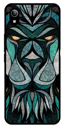 Lion Pattern Metal Mobile Case for Vivo Y91i