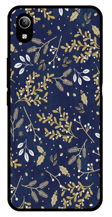 Floral Pattern  Metal Mobile Case for Vivo Y91i