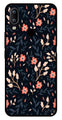 Floral Pattern Metal Mobile Case for Vivo Y91   (Design No -10)