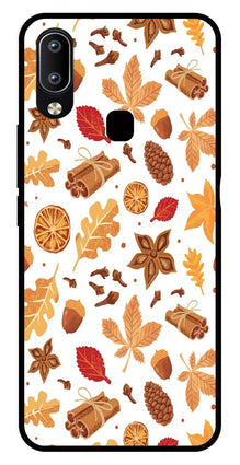 Autumn Leaf Metal Mobile Case for Vivo Y91