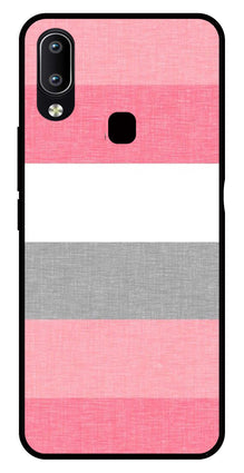Pink Pattern Metal Mobile Case for Vivo Y91