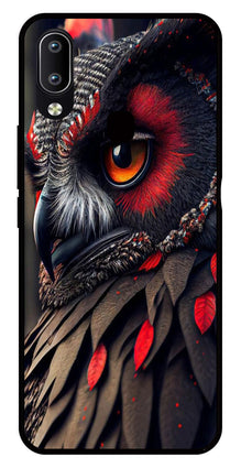 Owl Design Metal Mobile Case for Vivo Y91