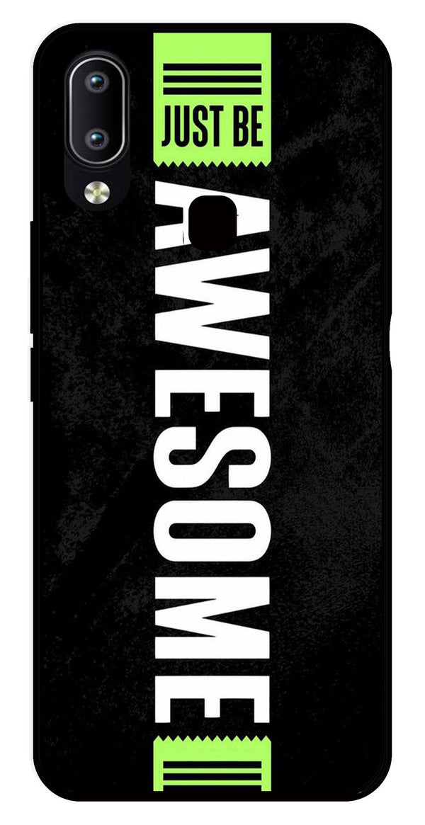 Awesome Metal Mobile Case for Vivo Y91   (Design No -33)