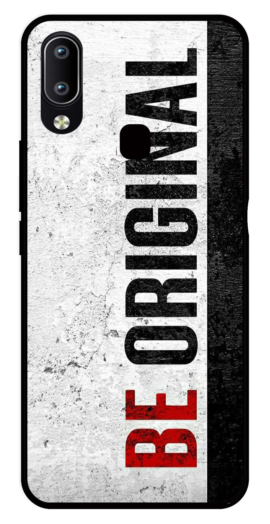 Be Original Metal Mobile Case for Vivo Y91   (Design No -38)