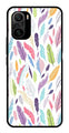 Colorful Feathers Metal Mobile Case for Xiaomi 11X   (Design No -06)