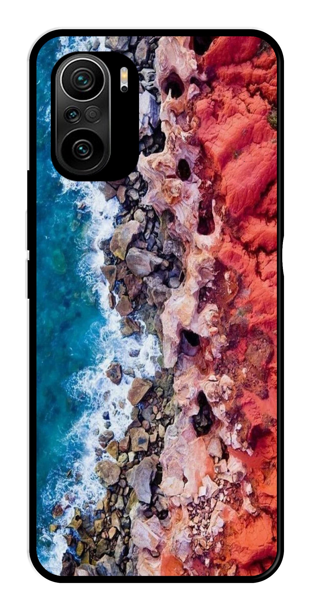 Sea Shore Metal Mobile Case for Xiaomi 11X   (Design No -18)