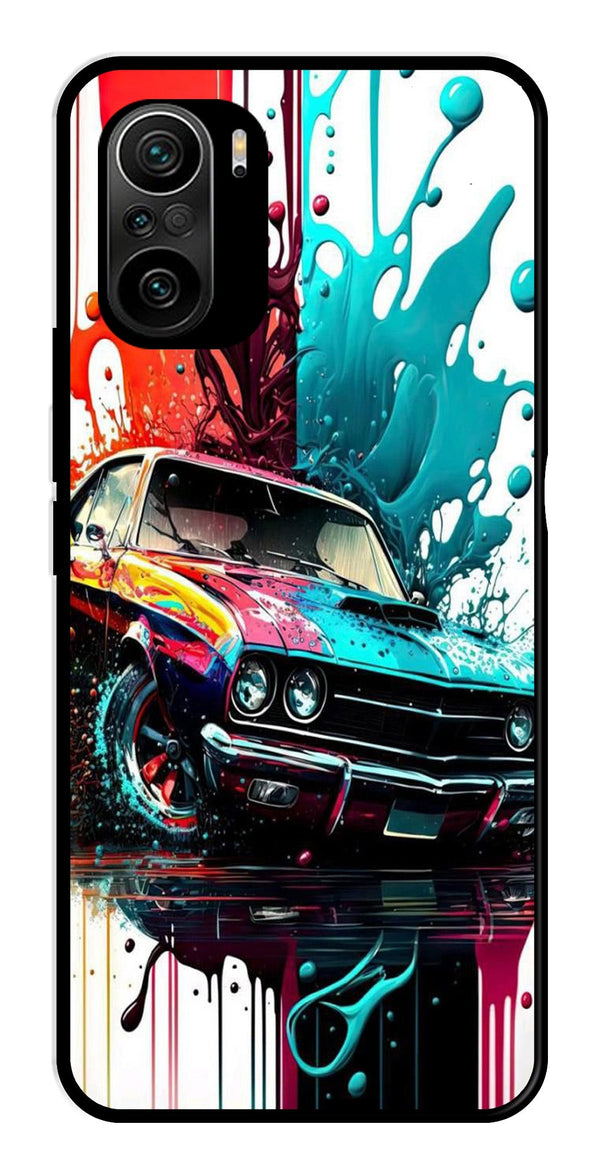 Vintage Car Metal Mobile Case for Xiaomi 11X   (Design No -29)