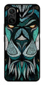 Lion Pattern Metal Mobile Case for Xiaomi 11X   (Design No -40)
