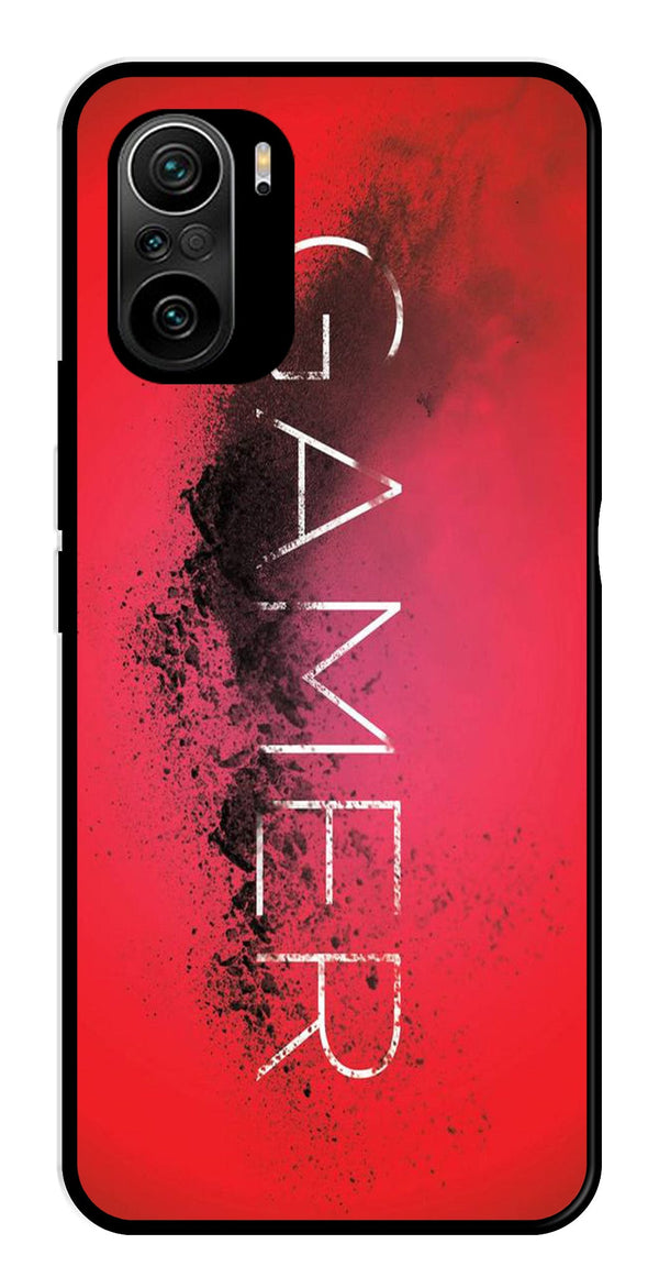 Gamer Pattern Metal Mobile Case for Xiaomi 11X   (Design No -41)