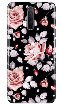 Pink rose Mobile Back Case for Realme X2 Pro (Design - 12)
