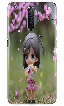 Cute Girl Mobile Back Case for Realme X2 Pro (Design - 92)