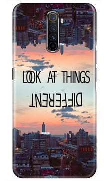Look at things different Mobile Back Case for Realme X2 Pro (Design - 99)