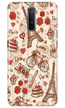 Love Paris Mobile Back Case for Realme X2 Pro  (Design - 103)