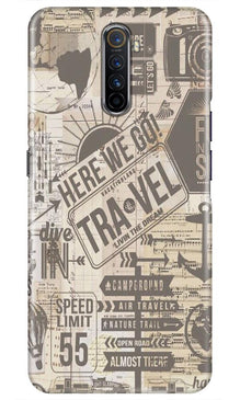 Travel Mobile Back Case for Realme X2 Pro  (Design - 104)