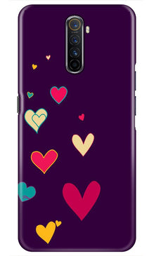 Purple Background Mobile Back Case for Realme X2 Pro  (Design - 107)