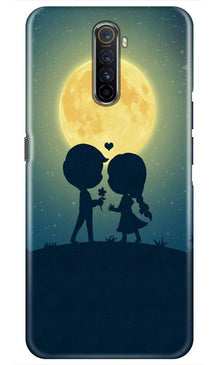 Love Couple Mobile Back Case for Realme X2 Pro  (Design - 109)