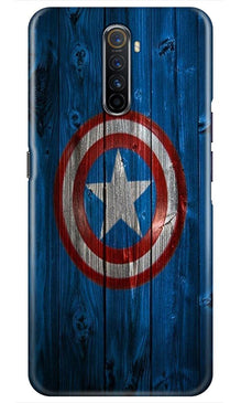 Captain America Superhero Mobile Back Case for Realme X2 Pro  (Design - 118)