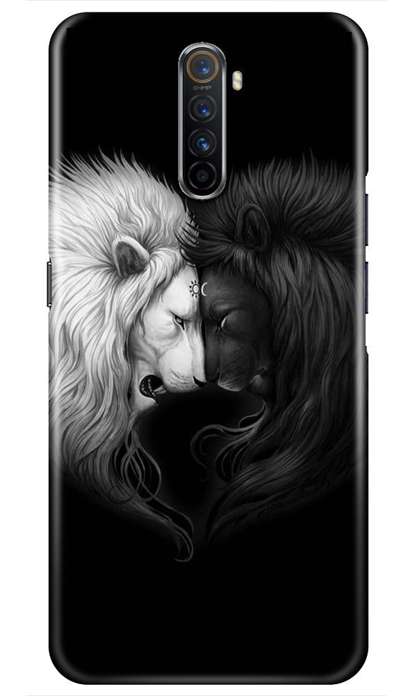 Dark White Lion Case for Realme X2 Pro(Design - 140)